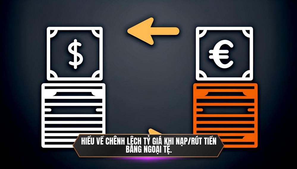 Hiểu về chênh lệch tỷ giá khi nạp_rút tiền bằng ngoại tệ.